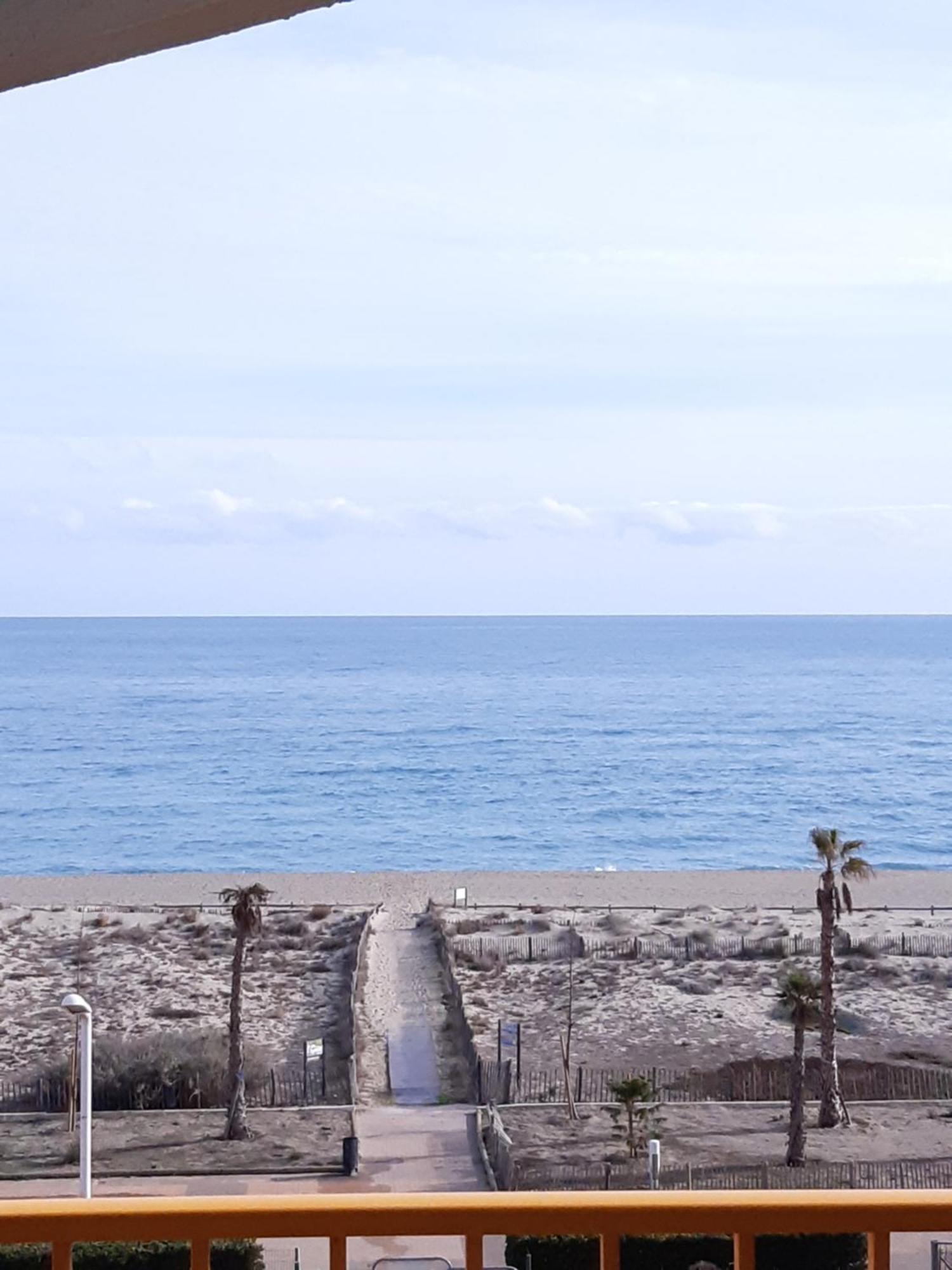 Bella Vista ,Acces Direct Plage, Front De Mer, Vue Mer Panoramique Le Barcarès Εξωτερικό φωτογραφία